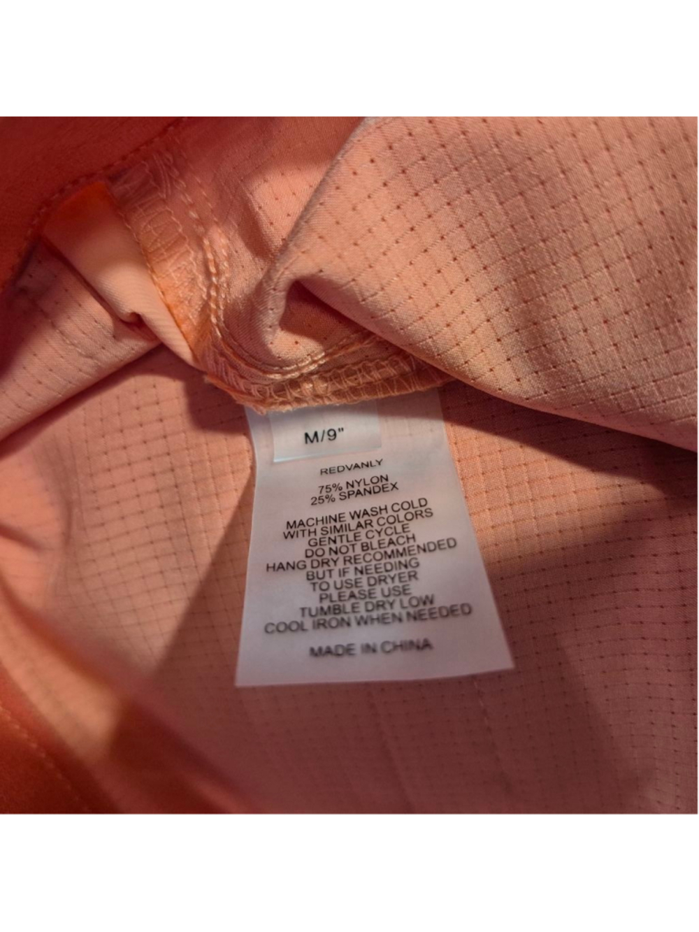 REDVANLY Coral Hanover Pull-On Shorts M - Picture 4 of 6
